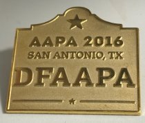 DFAAPA AAPA 2016 San Antonio, TX Lapel Pin