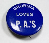 Georgia Loves PAs Button