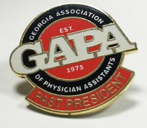 Georgia Association of PAs Past President Lapel Pin