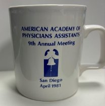AAPA 9th Annual Meeting Coffee Cup 1981