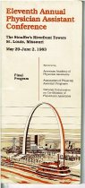 Eleventh Annual Physician Assistant Conference Final Program