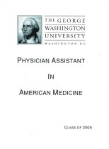 Physician Assistant in American Medicine: Class of 2005