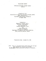 Preliminary Report: Physician Assistant Student Survey 1981-82
