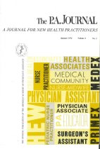 The P.A. Journal: A Journal for New Health Practitioners