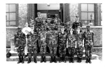 John Davis with his Tennessee Army National Guard Unit, undated