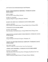 Veterans Caucus 1999