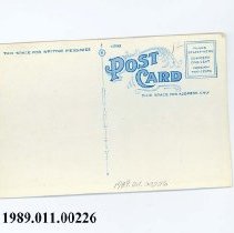 Postcard Back