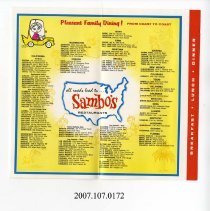 Sambo's, Winslow, Arizona.