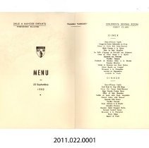 Menu Page