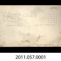 Real Photo Postcard Back