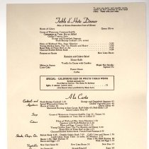 Santa Fe Dining Car - The Chief / Fred Harvey Service