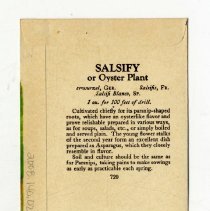 Vegetable Seed Packet