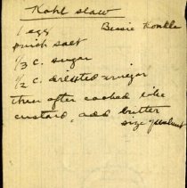 Recipe Page Back