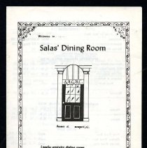 Menu Cover