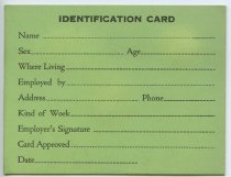 Card, Identification