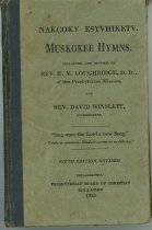 Nakcokv Esyvhiketv 
Muskokee Hymns