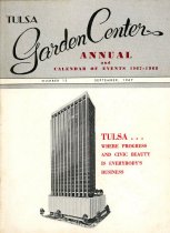 Tulsa Garden Center Annual and Calendar of Events