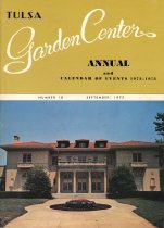 Tulsa Garden Center Annual and Calendar of Events
