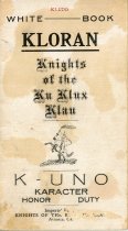 Kloran:  Knights of the Ku Klux Klan
