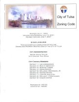 City of Tulsa Zoning Code