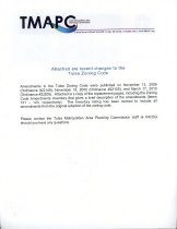 Amendments to the Tulsa Zoning Code
