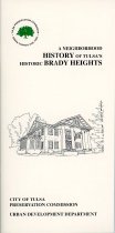 Neighborhood History of Tulsa's Historic Brady Heights