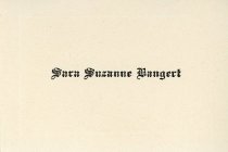 Announcement, Graduation