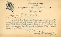 Certificate, Membership