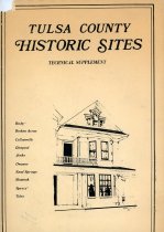 Tulsa County Historic Sites Technical Supplement