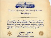 Certificate, Achievement