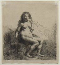 Seated Female Nude