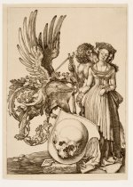 Coat of Arms with Skull