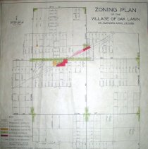 Oak Lawn Zoning Map 1938