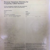 1985 Burbank, Evergreen Park and Oak Lawn Telephone Directory