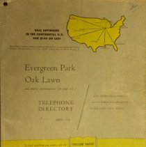 1956 Evergreen Park - Oak Lawn Telephone Directory
