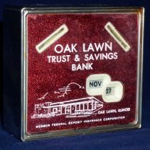 Oak Lawn Trust and Savings Toy Bank