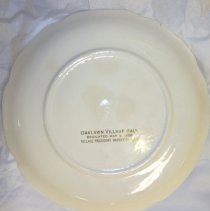 1959 Golden Jubilee Plate