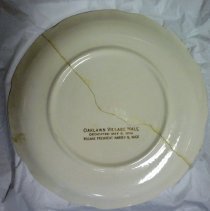 1959 Golden Jubilee Plate