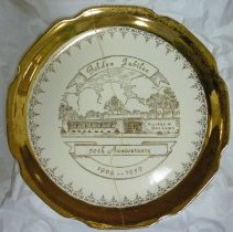 1959 Golden Jubilee Plate