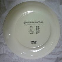 Salem United Church of Christ Commemorative Plate