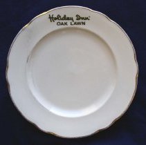 Oak Lawn Holiday Inn Plate