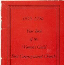 1955-1956 Women's Guild Yearbook