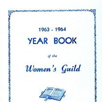 1963-1964 First Congregational Women's Guild Yearbook