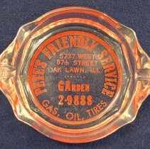 Pete's Service Station Ashtray