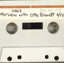 Brandt, Otto - Oral History Interview