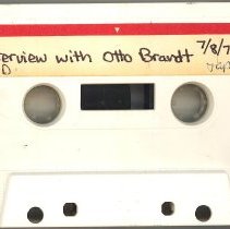Brandt, Otto - Oral History Interview