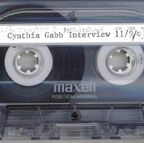 Gabb, Cynthia - Interview