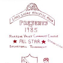 Lake Shore Athletic Association Basketball Tournament Program, 1985