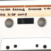 Gaddis, William B. - Oral History Interview