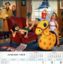 Spitzer's Calendar, 1959